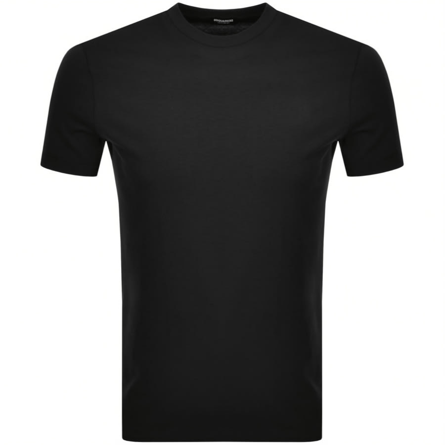 Alternative Image for ProductDSQUARED2 2 Pack T Shirts Black2